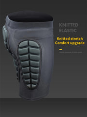 Breathable 3D Hip Padded Impact Shorts for Skating