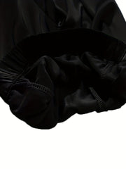  Women's Solid Color Harem Pants