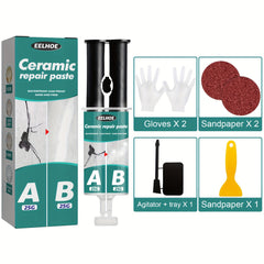 Ceramic Tile Repair AB Adhesive Set Metal Ceramic Tile Filling Crack Clogging