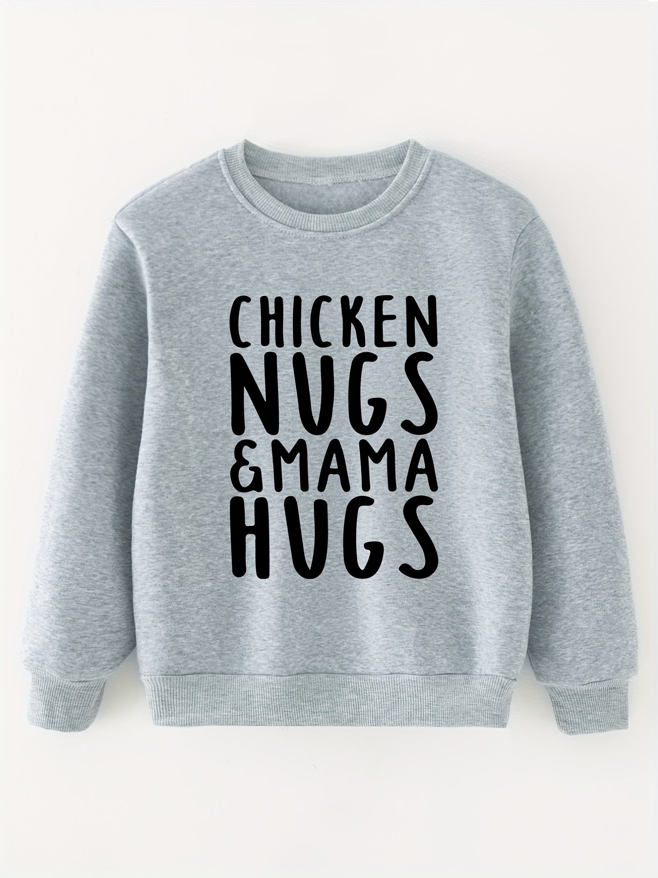 Boys Letter Graphic Sweatshirt Spring Fall
