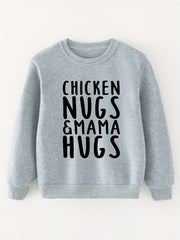 Boys Letter Graphic Sweatshirt Spring Fall