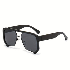 Fashionable Irregular Semi-rimless Sunglasses for Outdoor Activities