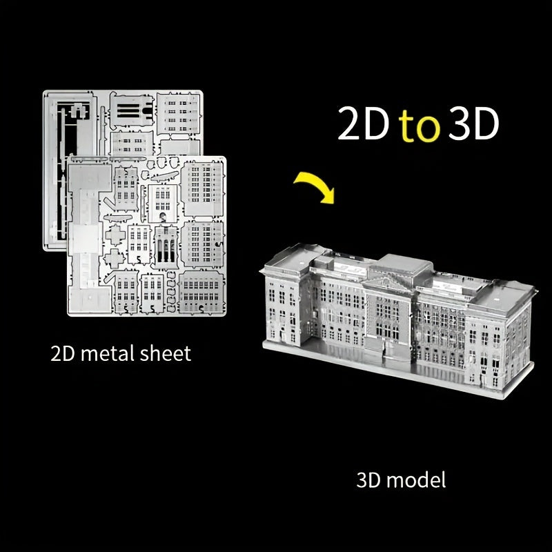 Palace 3D Metal Stereo Puzzle Model Toys For Kids