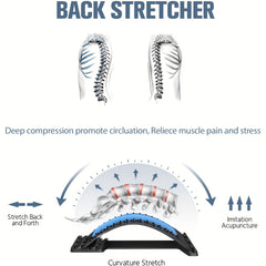 Back Stretcher Lumbar Board Massager for Herniated Disc