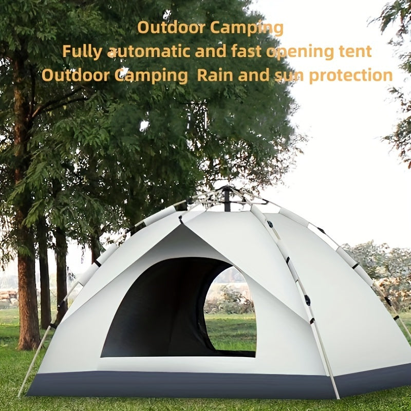 Waterproof Tent for 3-4 People, Ideal for Camping, Beach and Picnics