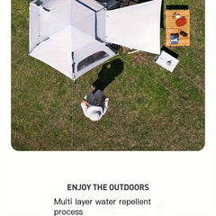 6 Person Camping Tent Rain Shelter with Carrying Bag Lightweight Waterproof