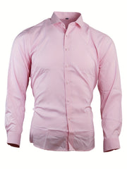 Men's Wrinkle-Resistant Lapel Shirt