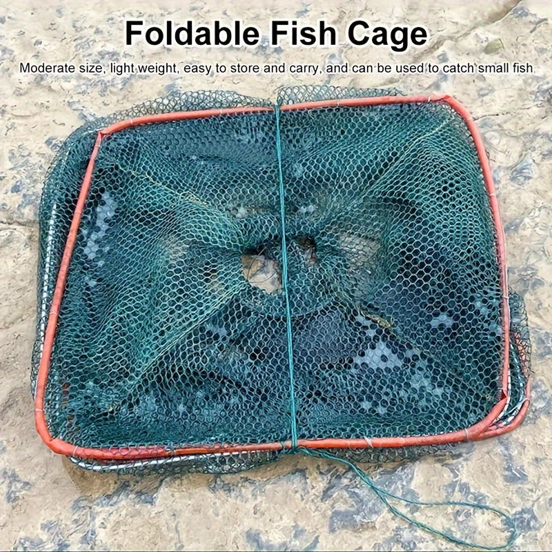 2pcs Foldable Fishing Trap For Shrimp Crayfish Lobster