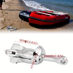 Stainless Steel Folding Anchor 0.7KG for Ships/Yachts
