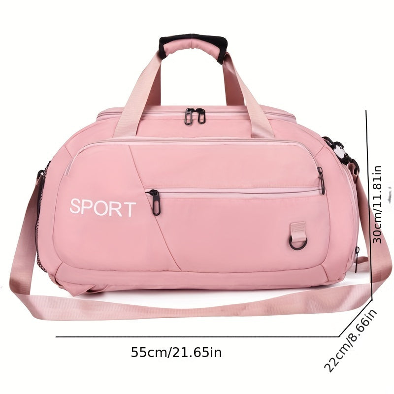Large Capacity Travel Luggage Backpack Lightweight Versatile Sports Gym Handbag