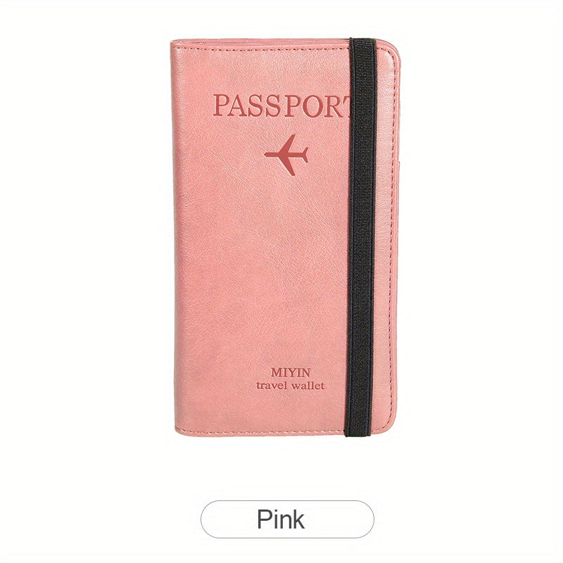 RFID Passport Cover Card Holder Wallet Multifunctional