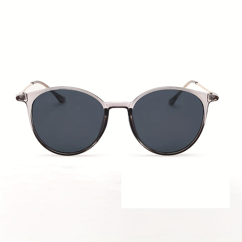 Retro Round Sunglasses Full Frame Vintage Style