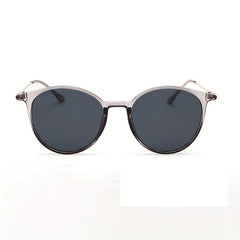 Retro Round Sunglasses Full Frame Vintage Style