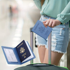Travel Passport Bag Vaccine Card Holder Multifunctional