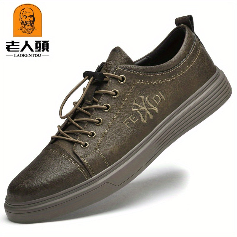 Men's Lace up Sneakers Casual Walking Shoes Comfortable And Breathable