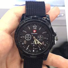 Nylon Braided Military Watch Band
