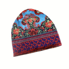 Boho Slouchy Beanie Cotton Casual Hats Lightweight Chemo Cap Women
