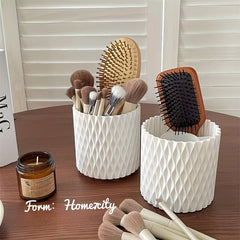 Nordic Style 360 Rotary Makeup Brush Holder Organizer