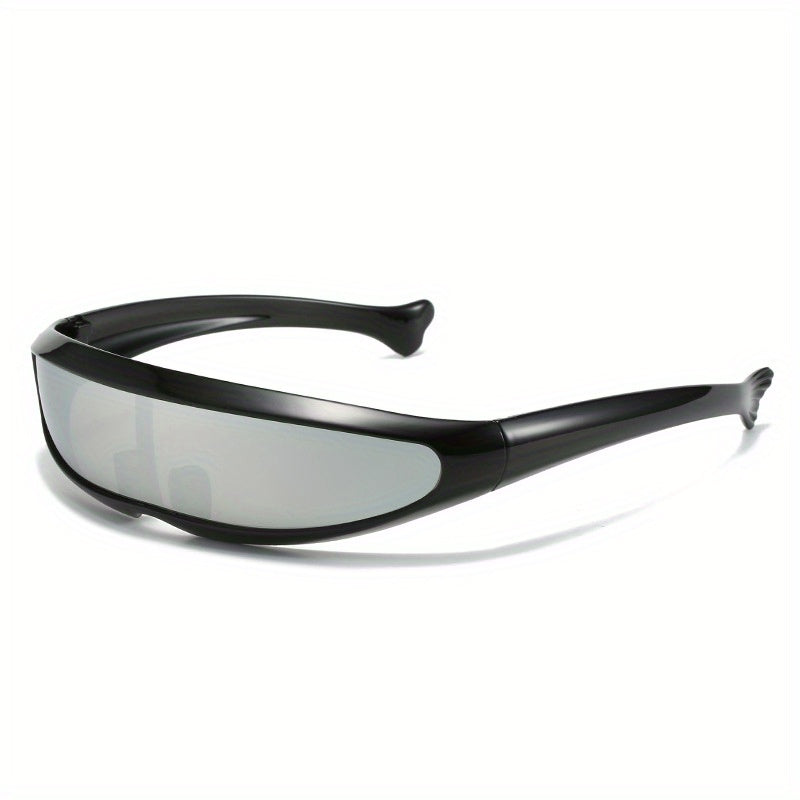 Unisex Dolphin Sunglasses Fish Shaped Glasses for Outdoor Sports