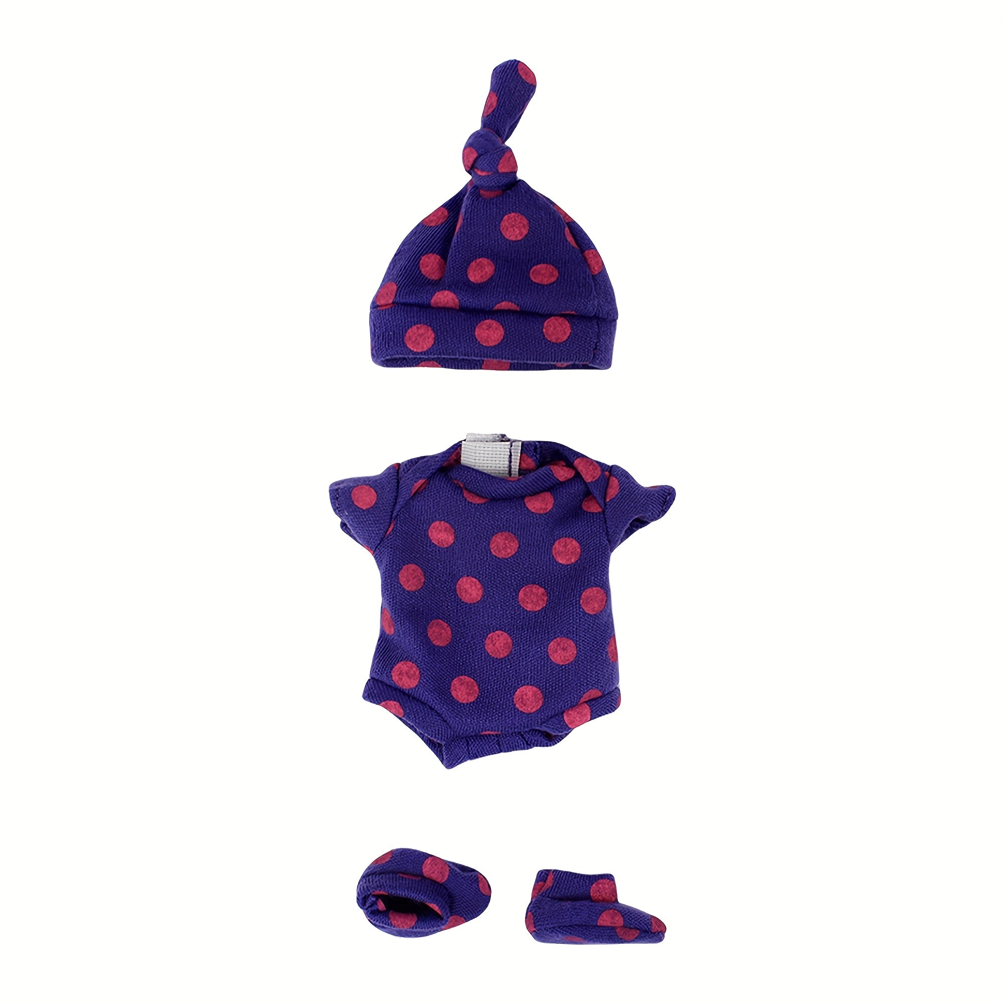 4 Stylish Reborn Doll Clothes Set for 12-Inch Dolls - Great Gift Idea