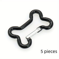 Bone Shaped Aluminum Mountaineering Buckle for Camping