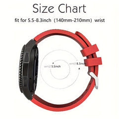 Silicone 20mm 22mm Watch Strap for Galaxy Watch 4 6 Classic 5 Pro 46m