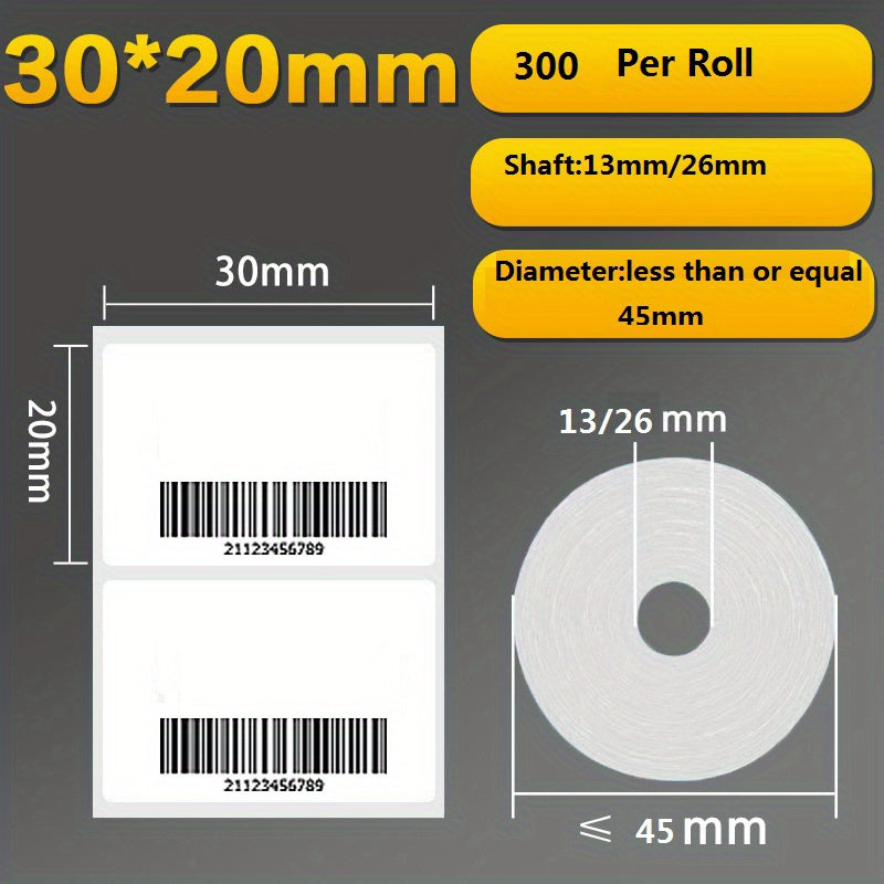 Adhesive Label Paper 2 Rolls for B3s b11 M322 M110