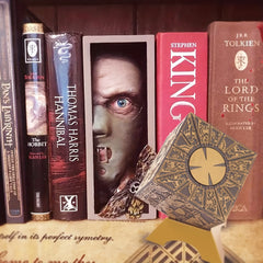 Horror Movie Prop Puzzle Box with Base