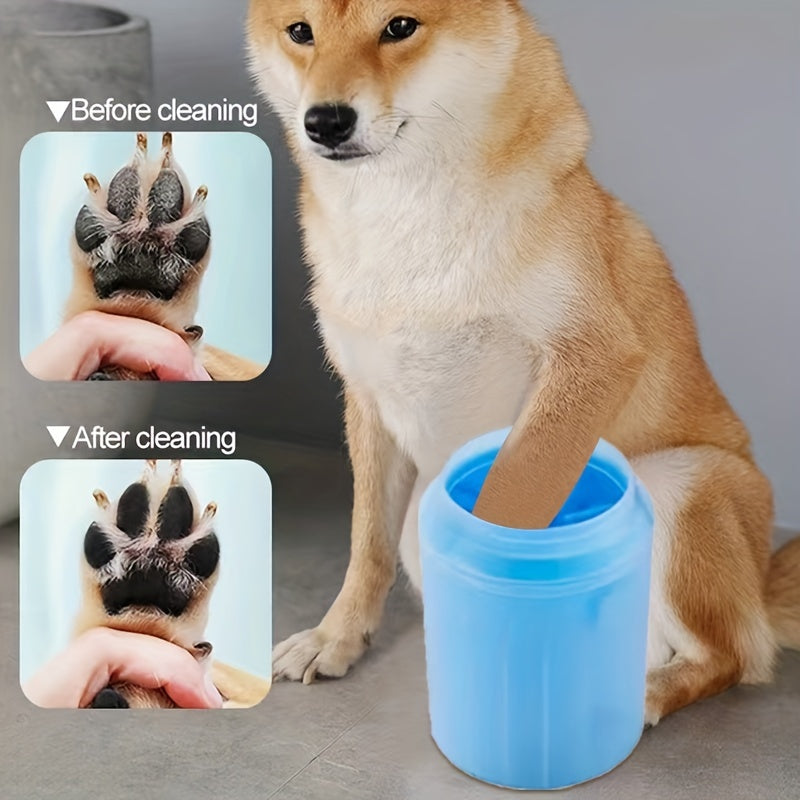 Portable Pet Foot Cleaning Cup for Quick Grooming