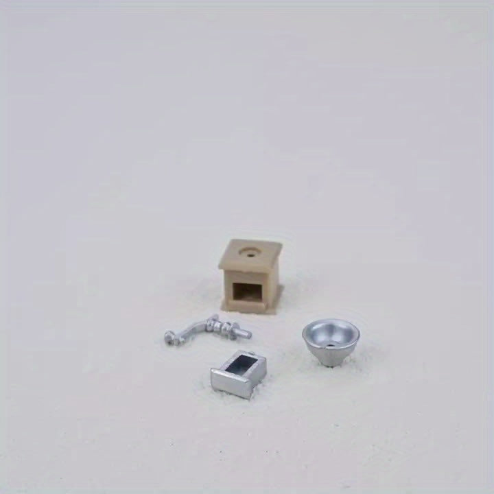 Mini Coffee Machine Set Ornament 1:12 Dollhouse Food Photography Props