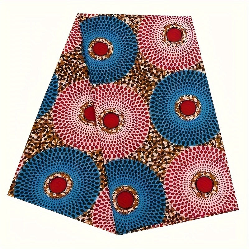 African Wax Dye Cloth - Ethnic Style Double Sided Printing Fabric