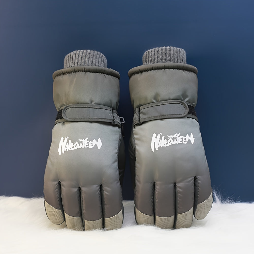 Unisex Skiing Gloves Waterproof & Windproof Snowboard Gloves