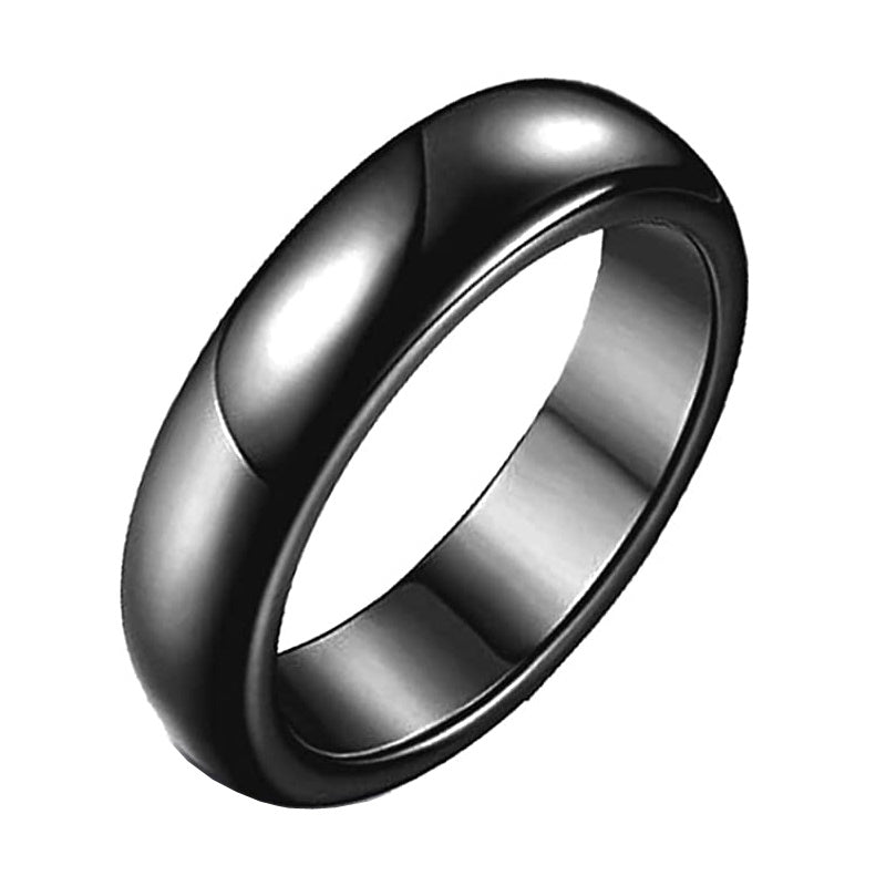 Hematite Stone Ring Absorbs Negative Energy Unisex Size 6-10