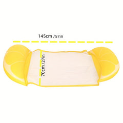 Inflatable Lounge Chair with Backrest for Adults - Relax in Pool or Beach