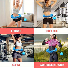 Detachable Fitness Hoop Pilates Ring for Thin Waist Weight Loss