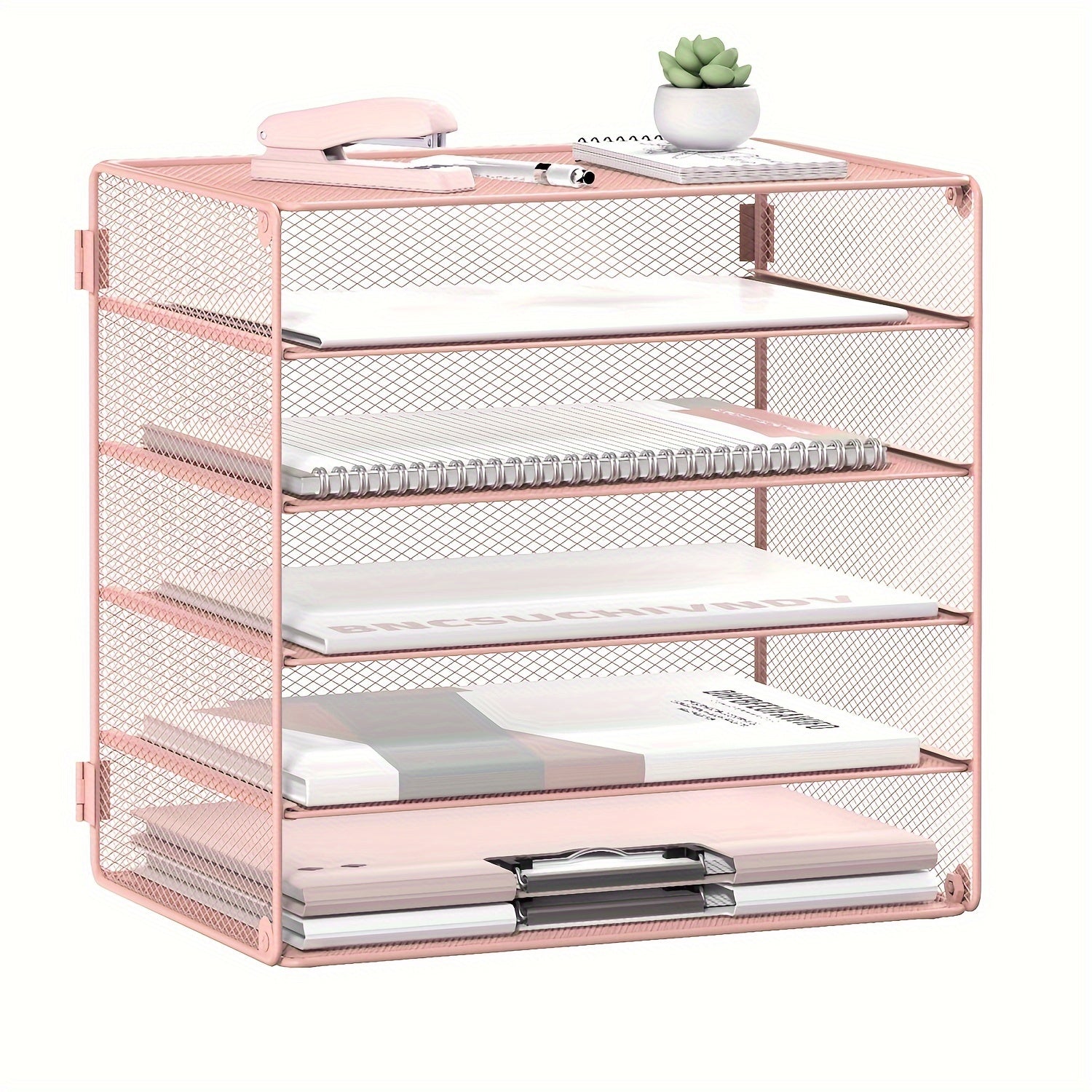 5 Tier Desk Organizer Tray Paper Organizer Storage