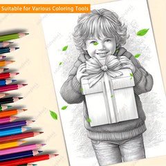 Deluxe 29 Happy Birthday Coloring Book - Unique Cover
