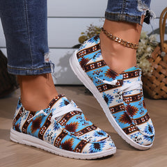 Women's Patchwork Lace Up Skateboard Shoes