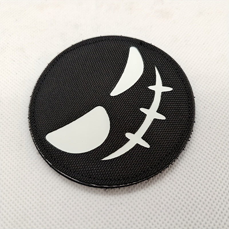 Luminous Evil Happy Face Patch - Tactical Morale Badge