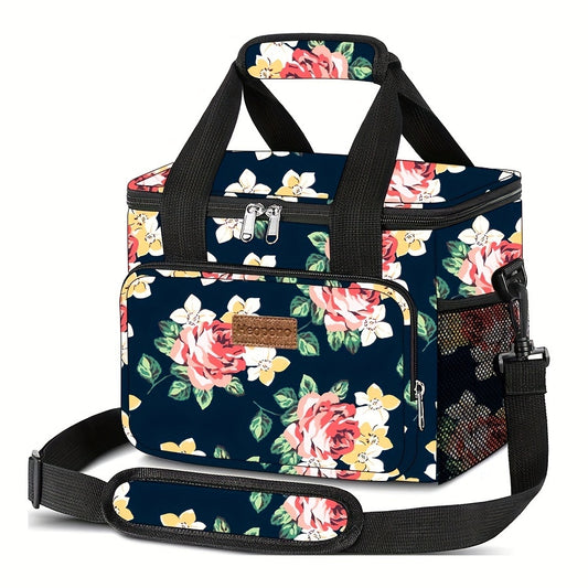 HEOPONO Insulated Lunch Bag Waterproof Portable Cooler Warmer Outdoor Camping Lu