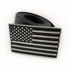 Vintage Flag Enamel Belt Buckle 1.57" Wide Jeans Accessory for Men