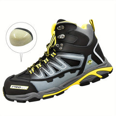 Men's Steel Toe Non Slip Work Safety Boots Wear resistant Shoes