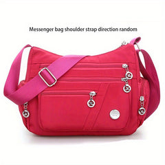 Women's Nylon Crossbody Bag Outdoor Travel Shoulder Bag