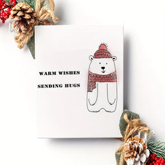 Snowflake Silicone Stamps for Card Making and Album Decorations