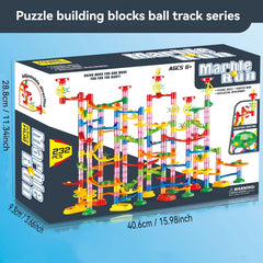 232pcs Puzzle Building Block Track Ball Toy