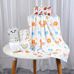 Soft Plush Baby Blanket for Newborns