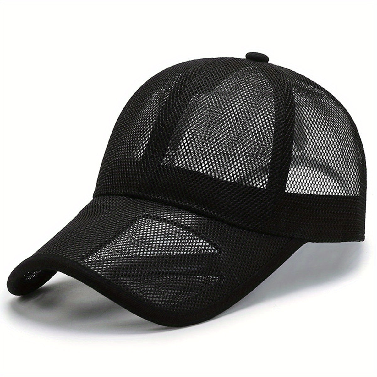 Mesh Trucker Hat Lightweight Golf Baseball Cap Quick Drying Sun Hats Unisex