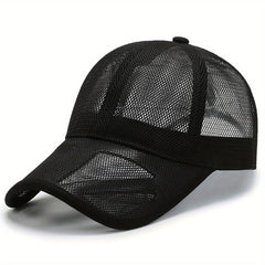 Mesh Trucker Hat Lightweight Golf Baseball Cap Quick Drying Sun Hats Unisex
