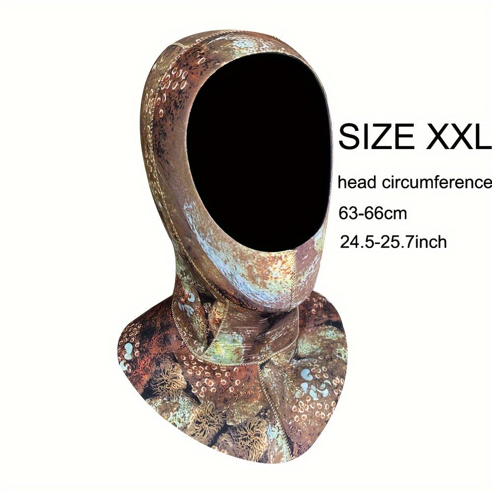 3mm Neoprene Scuba Diving Hood Elastic Hood For Water Sports