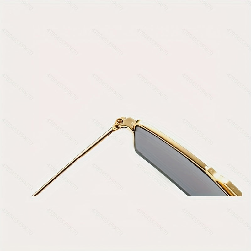 Y2K Top Bar Square Sunglasses UV400